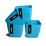 Eco Friendly pot Blue Pack of 4